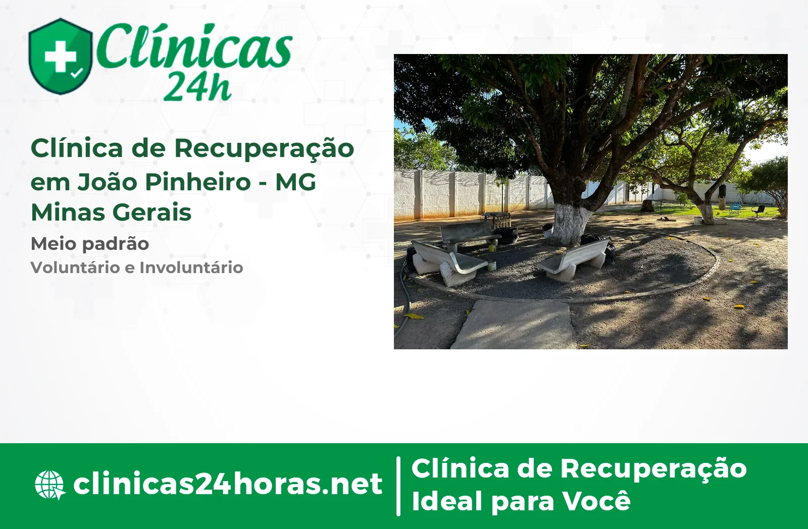 Clínica de Recuperação em João Pinheiro Masculina 2