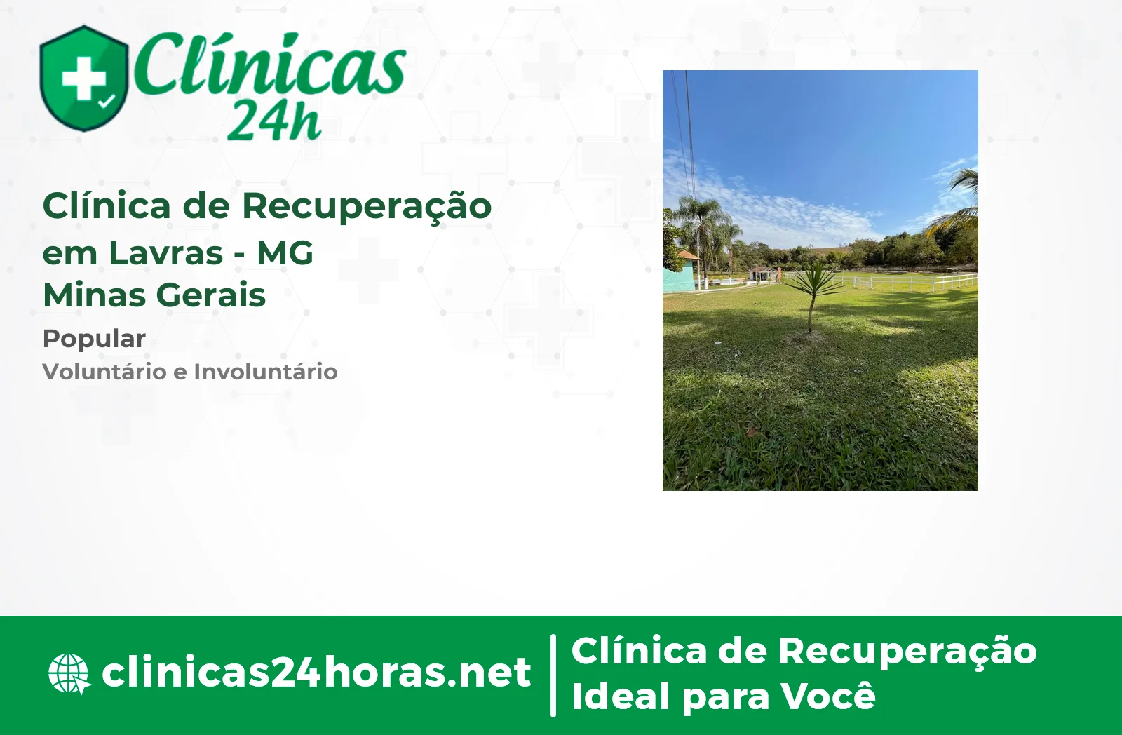 Clínica de Recuperação em Lavras Masculina 5