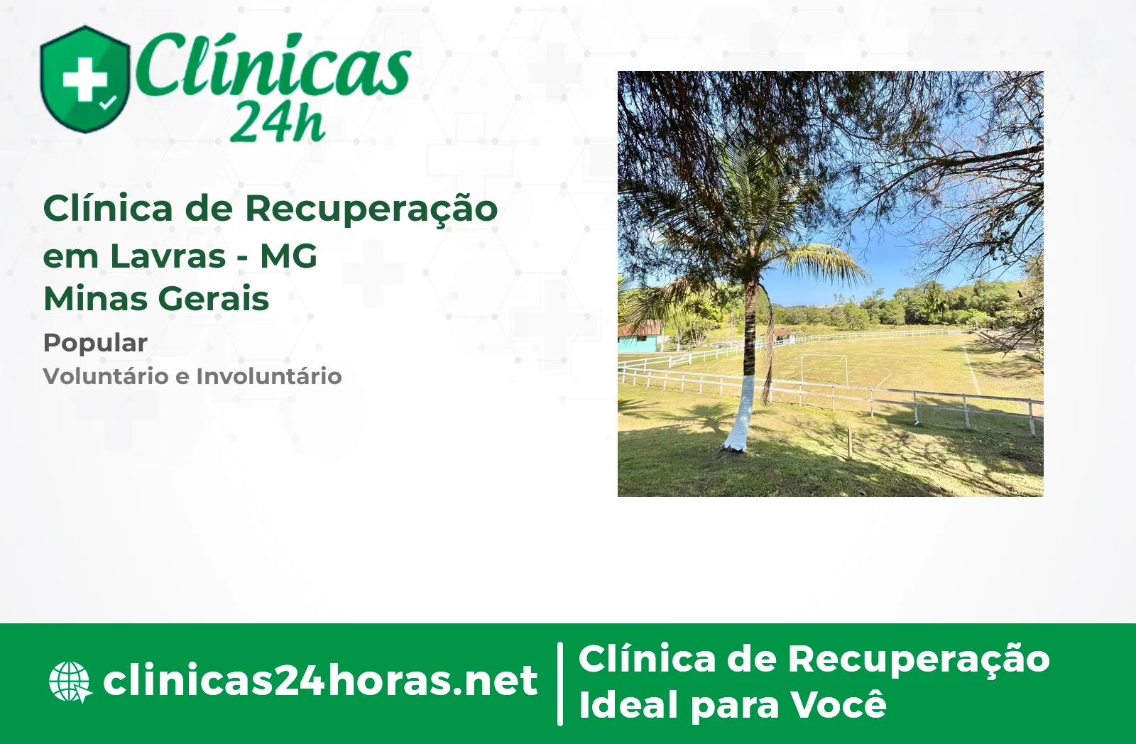 Clínica de Recuperação em Lavras Masculina 3