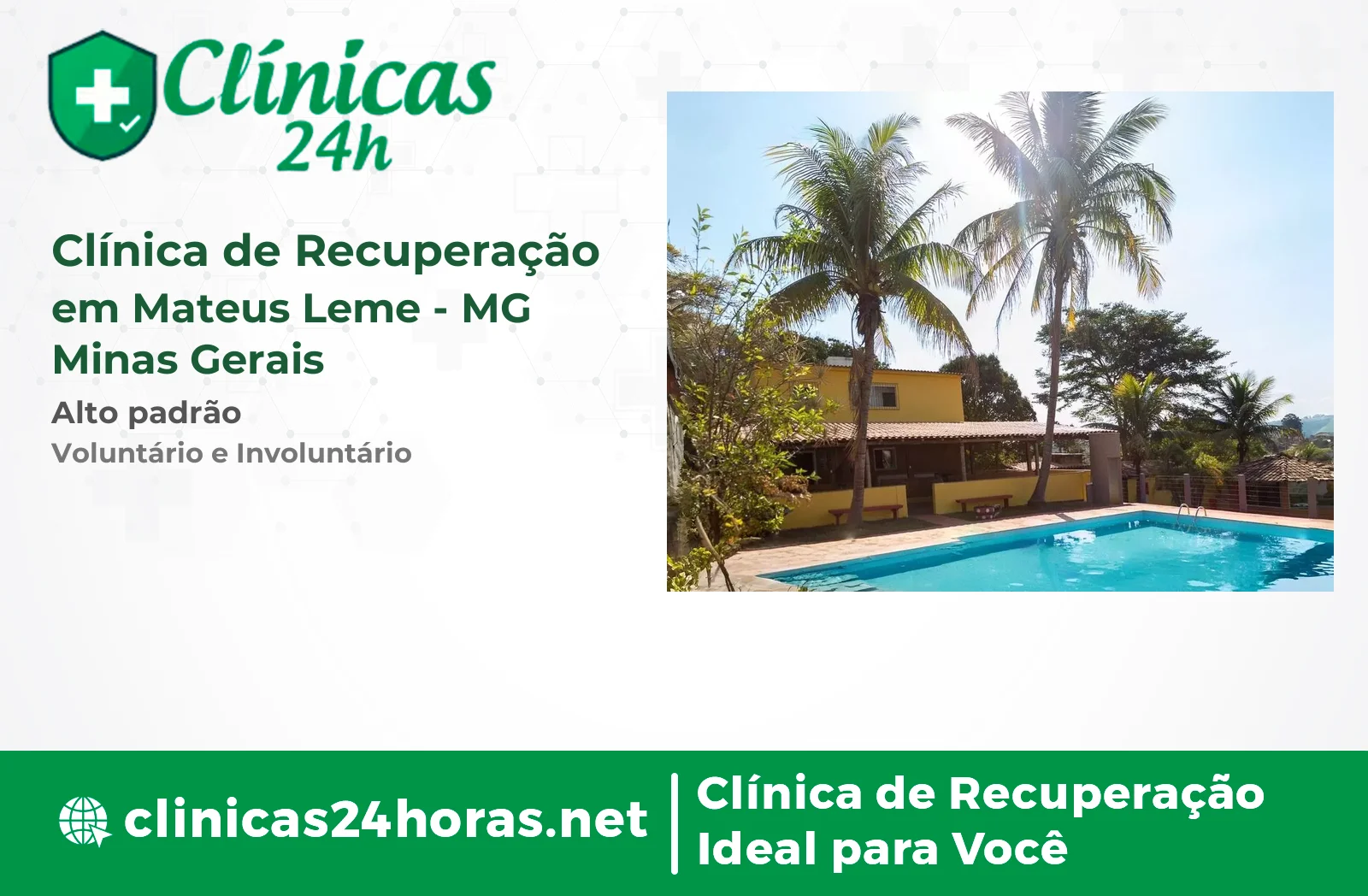 Clínica de Recuperação em Mateus Leme Feminina 2