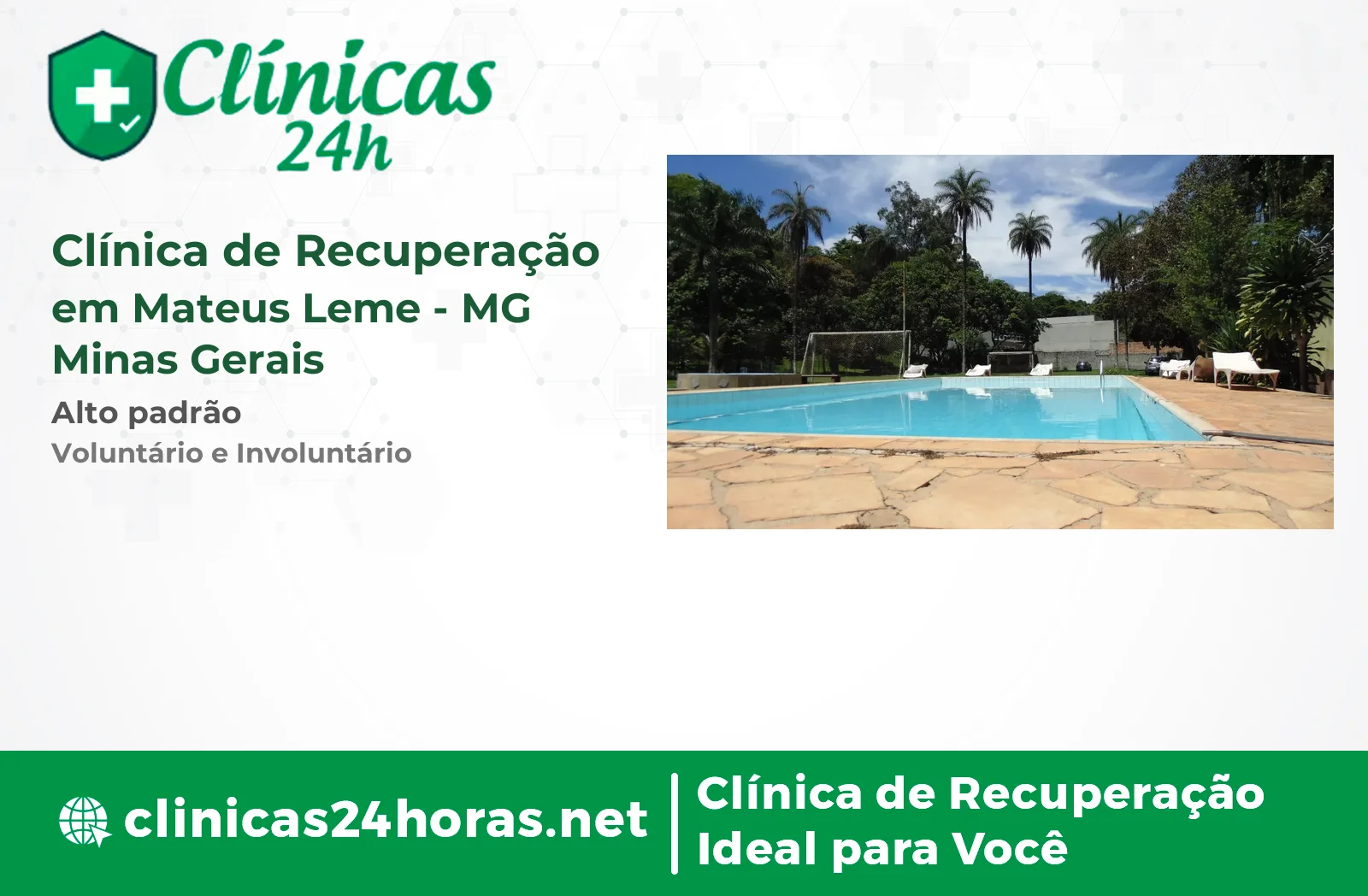 Clínica de Recuperação em Mateus Leme Masculina 5