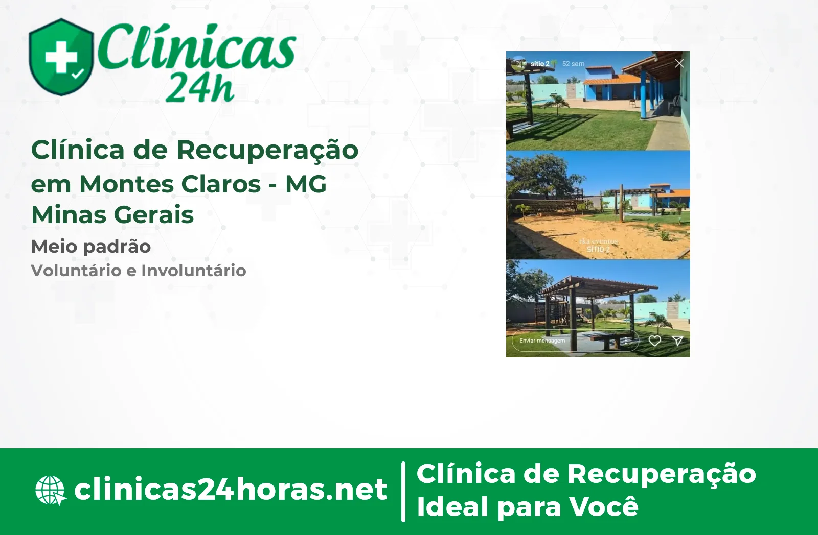 Clínica de Recuperação em Montes Claros Masculina 5