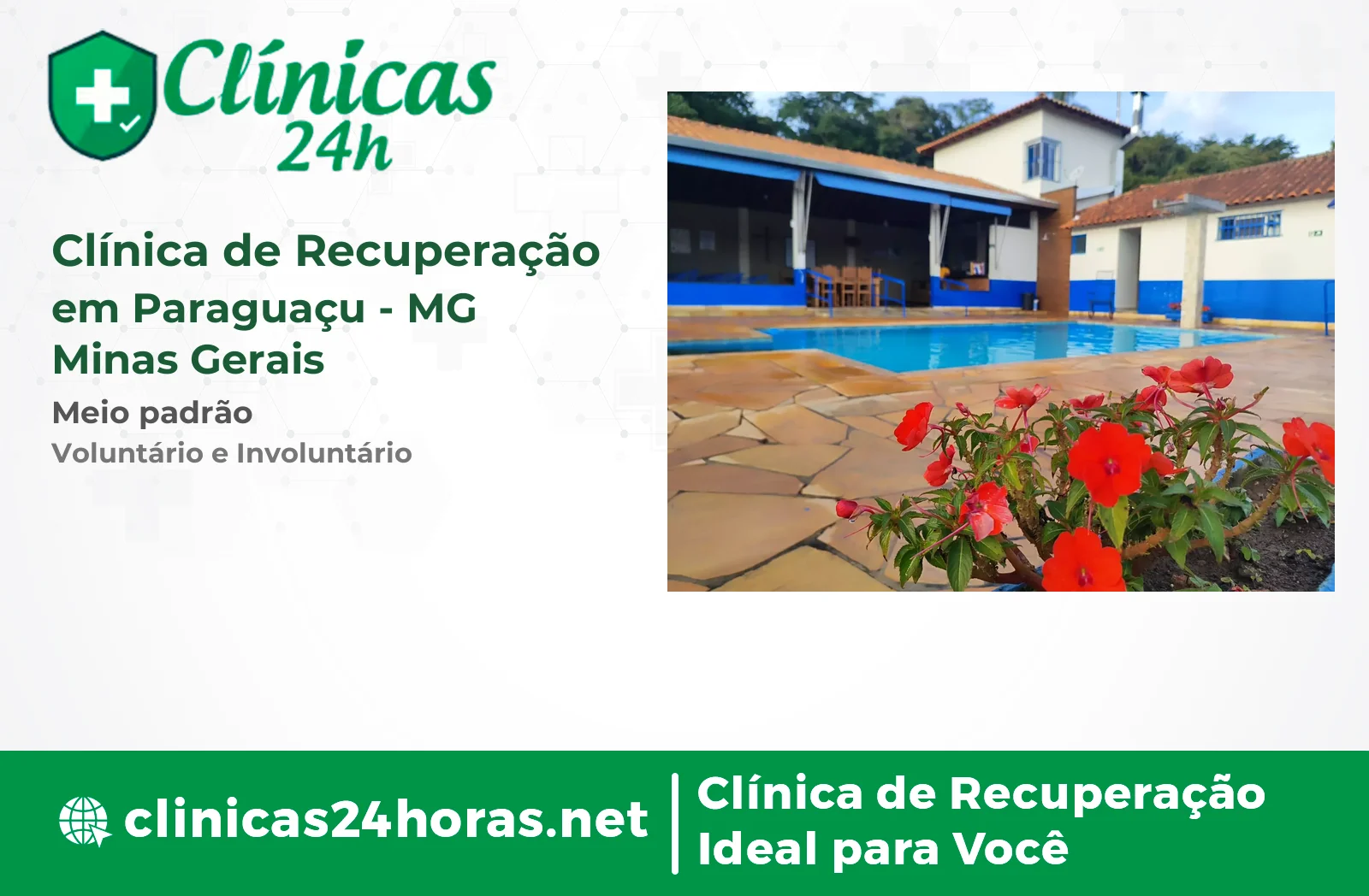 Clínica de Recuperação em Paraguaçu Feminina
