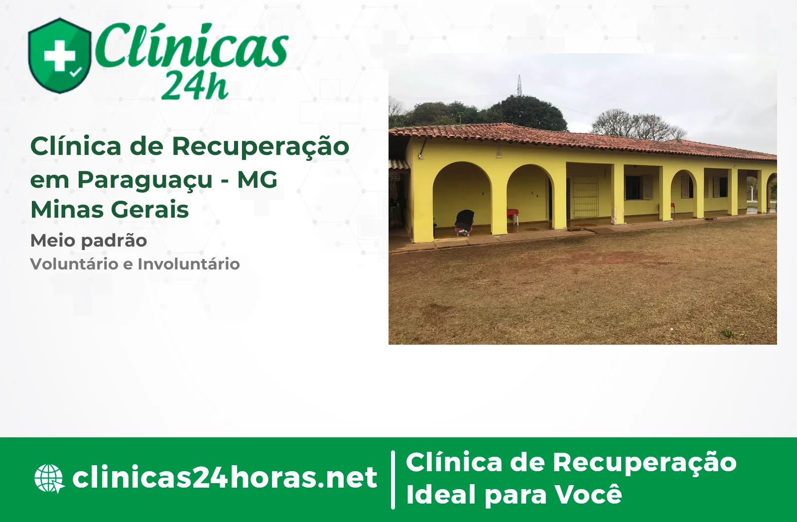 Clínica de Recuperação em Paraguaçu Masculina 2