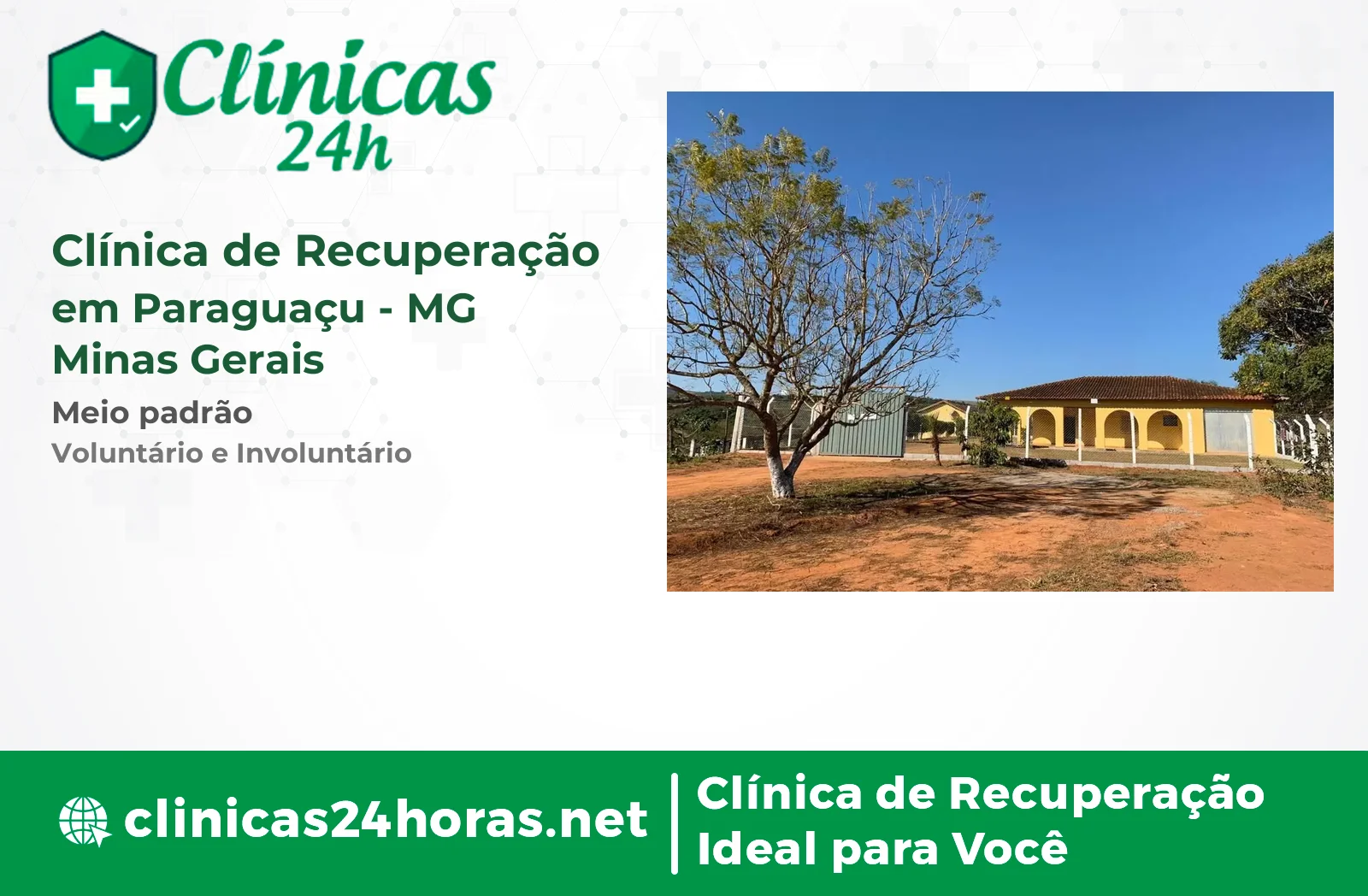 Clínica de Recuperação em Paraguaçu Masculina 3