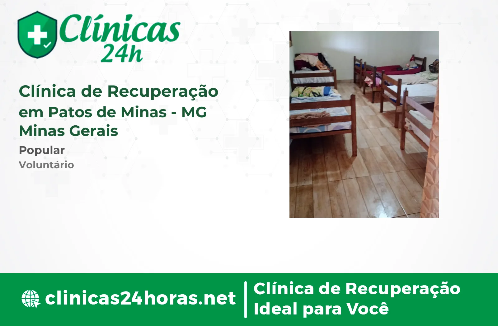 Clínica de Recuperação em Patos de Minas Masculina 3
