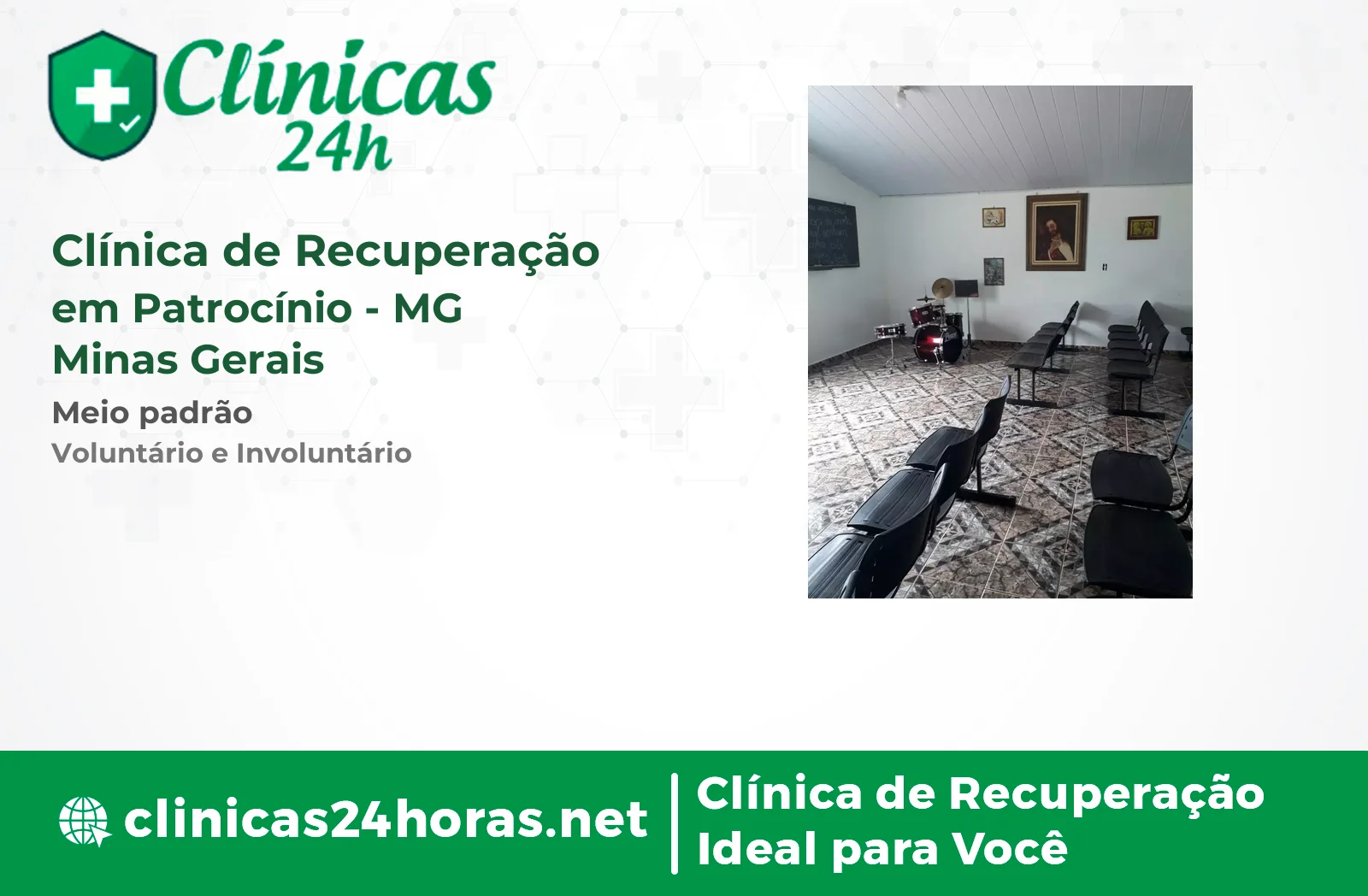 Clínica de Recuperação em Patrocínio Masculina 4