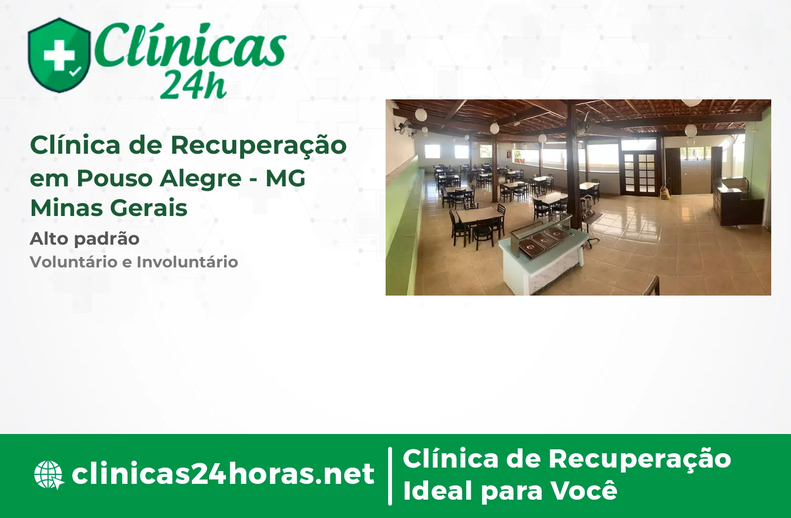 Clínica de Recuperação em Pouso Alegre Masculina