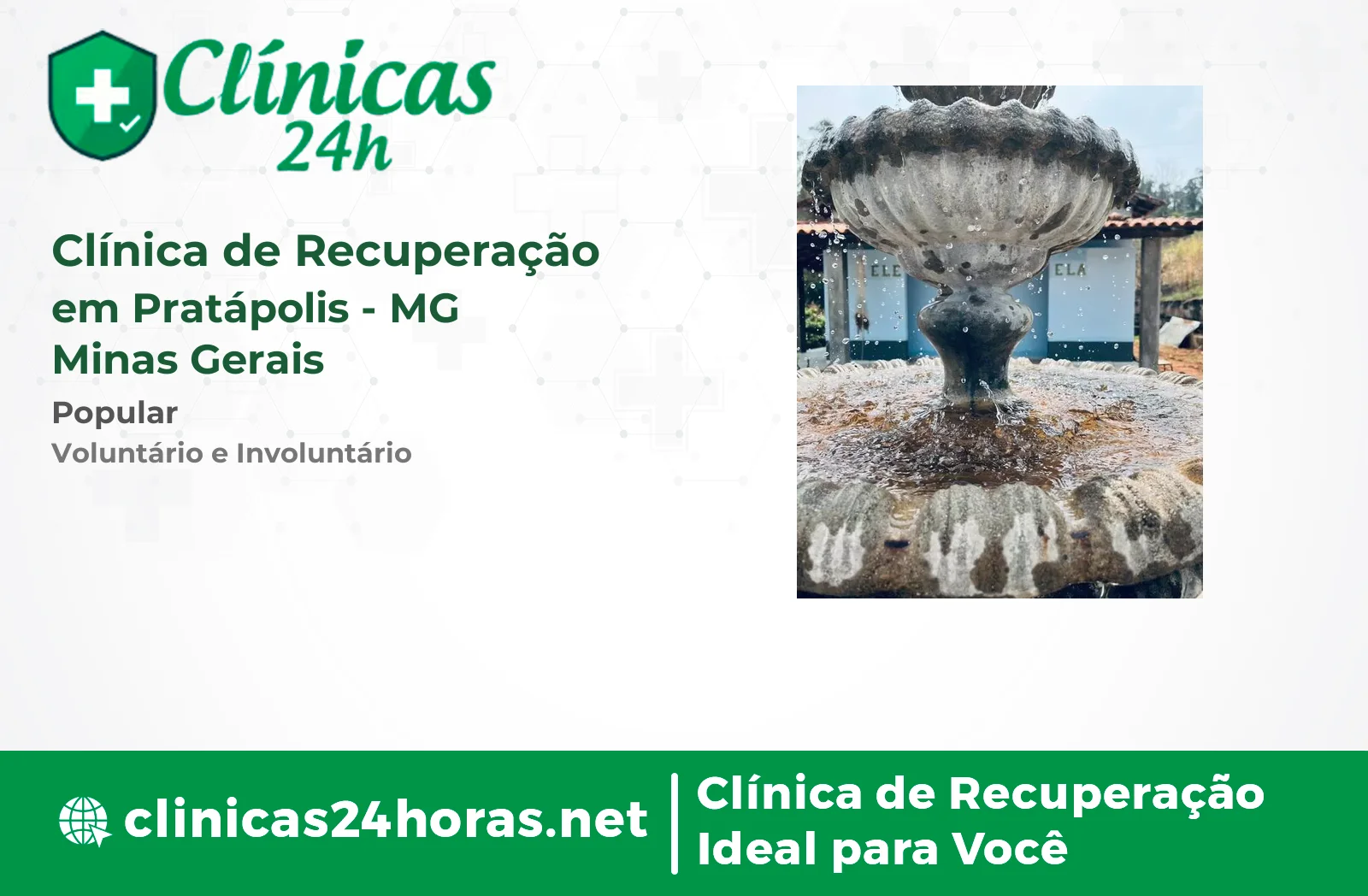 Clínica de Recuperação em Pratápolis Masculina 2
