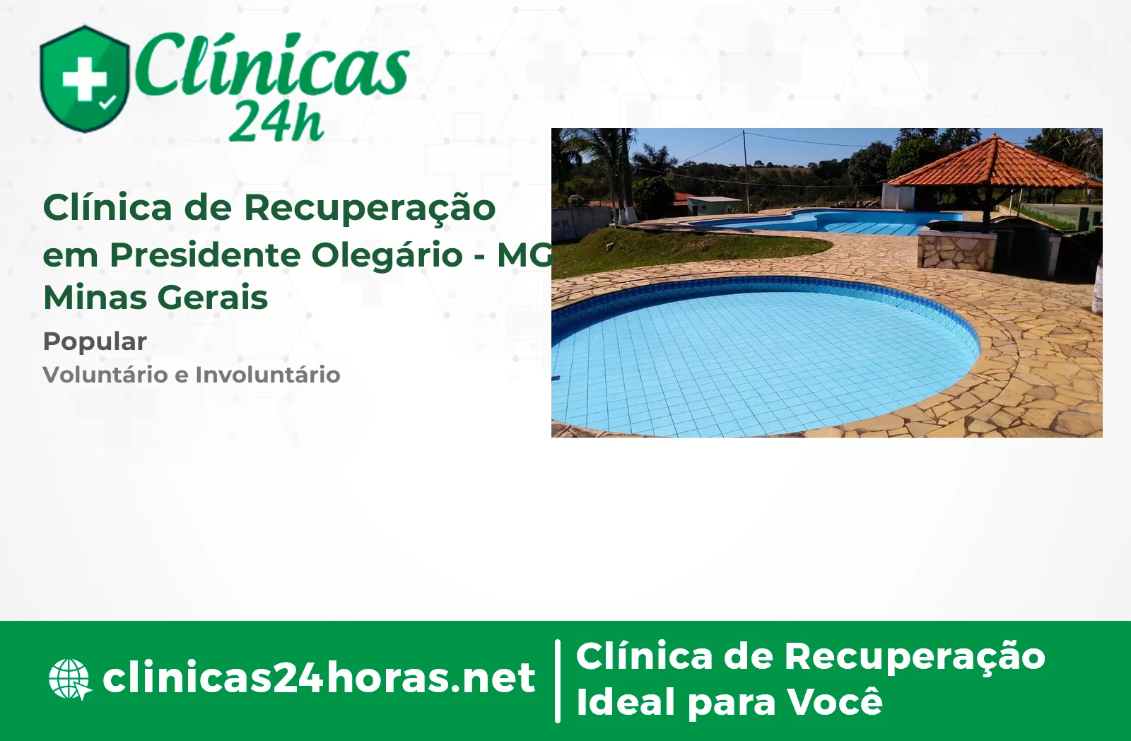 Clínica de Recuperação em Presidente Olegário Masculina 3