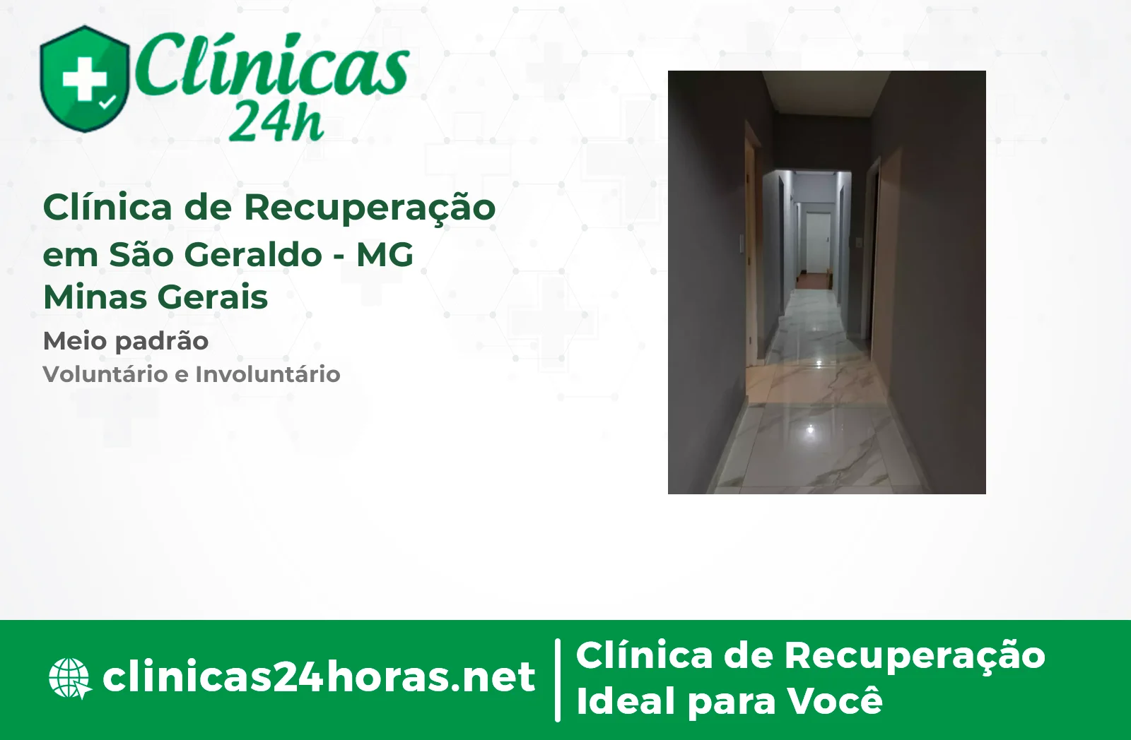 Clínica de Recuperação em São Geraldo Masculina 2