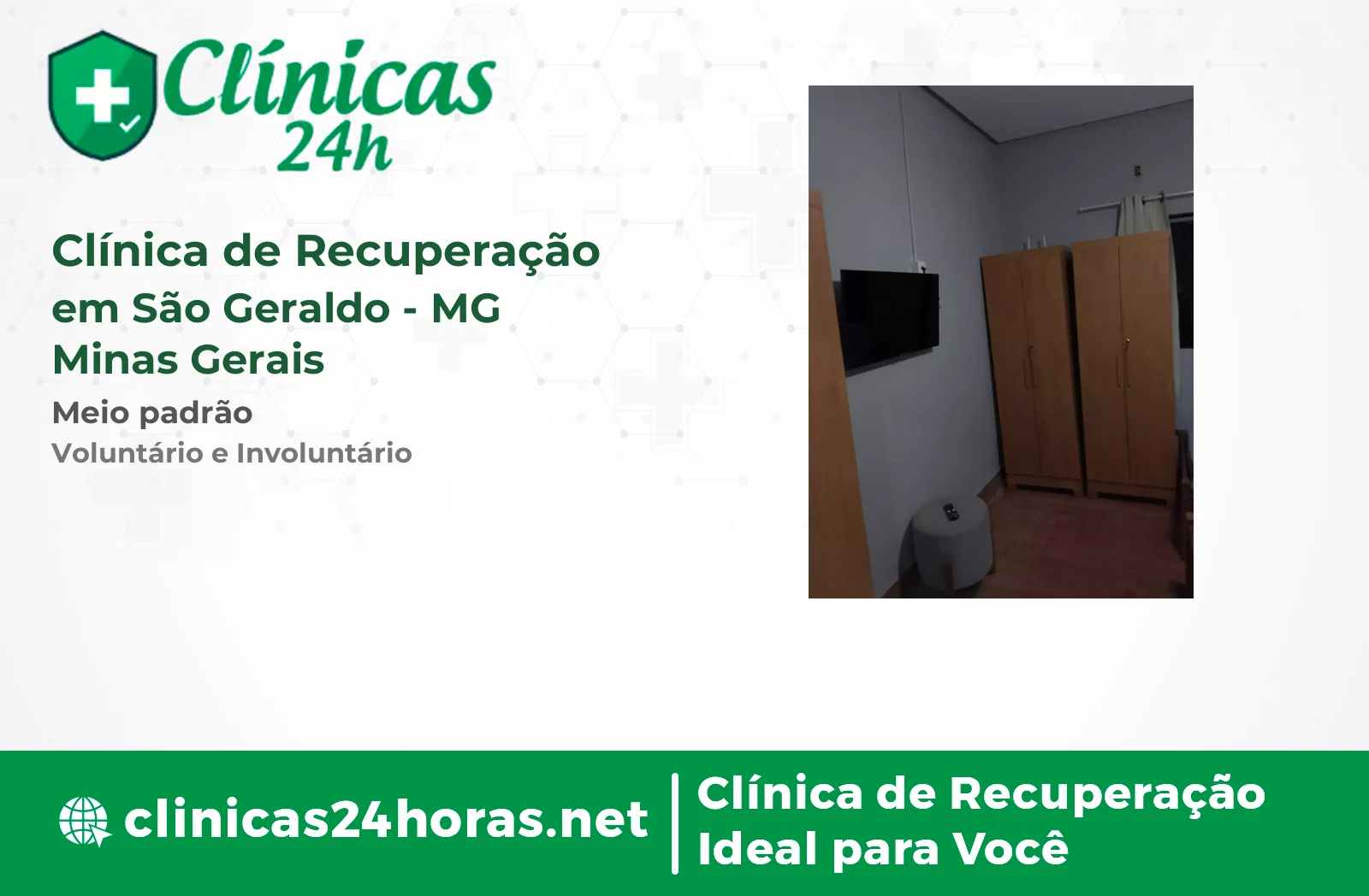 Clínica de Recuperação em São Geraldo Masculina 4