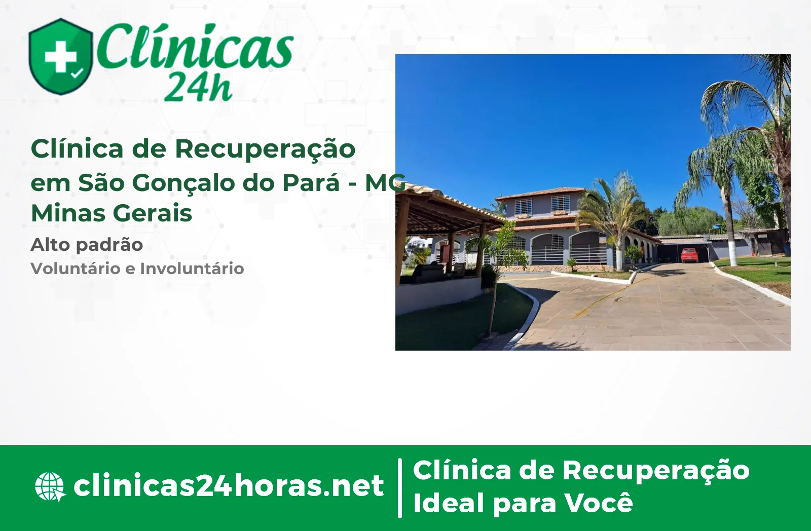 Clínica de Recuperação em São Gonçalo do Pará Feminina