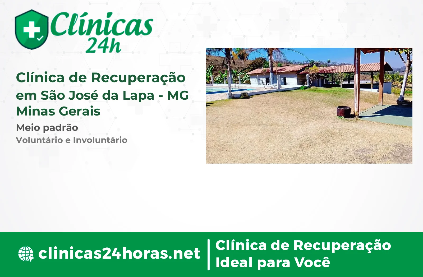 Clínica de Recuperação em São José da Lapa Masculina 5