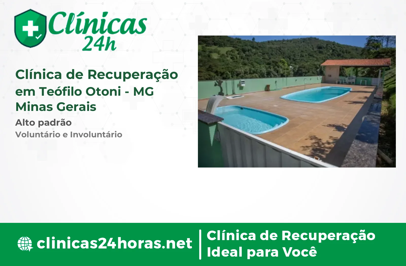 Clínica de Recuperação em Teófilo Otoni Masculina