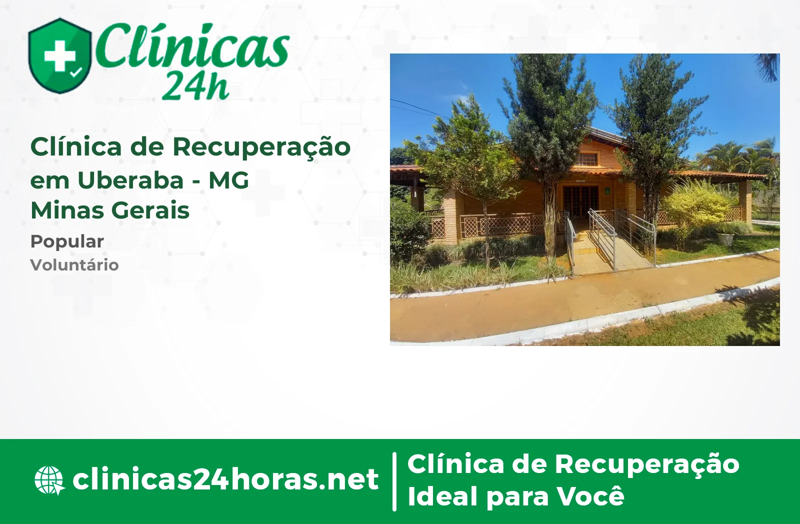 Clínica de Recuperação em Uberaba Feminina