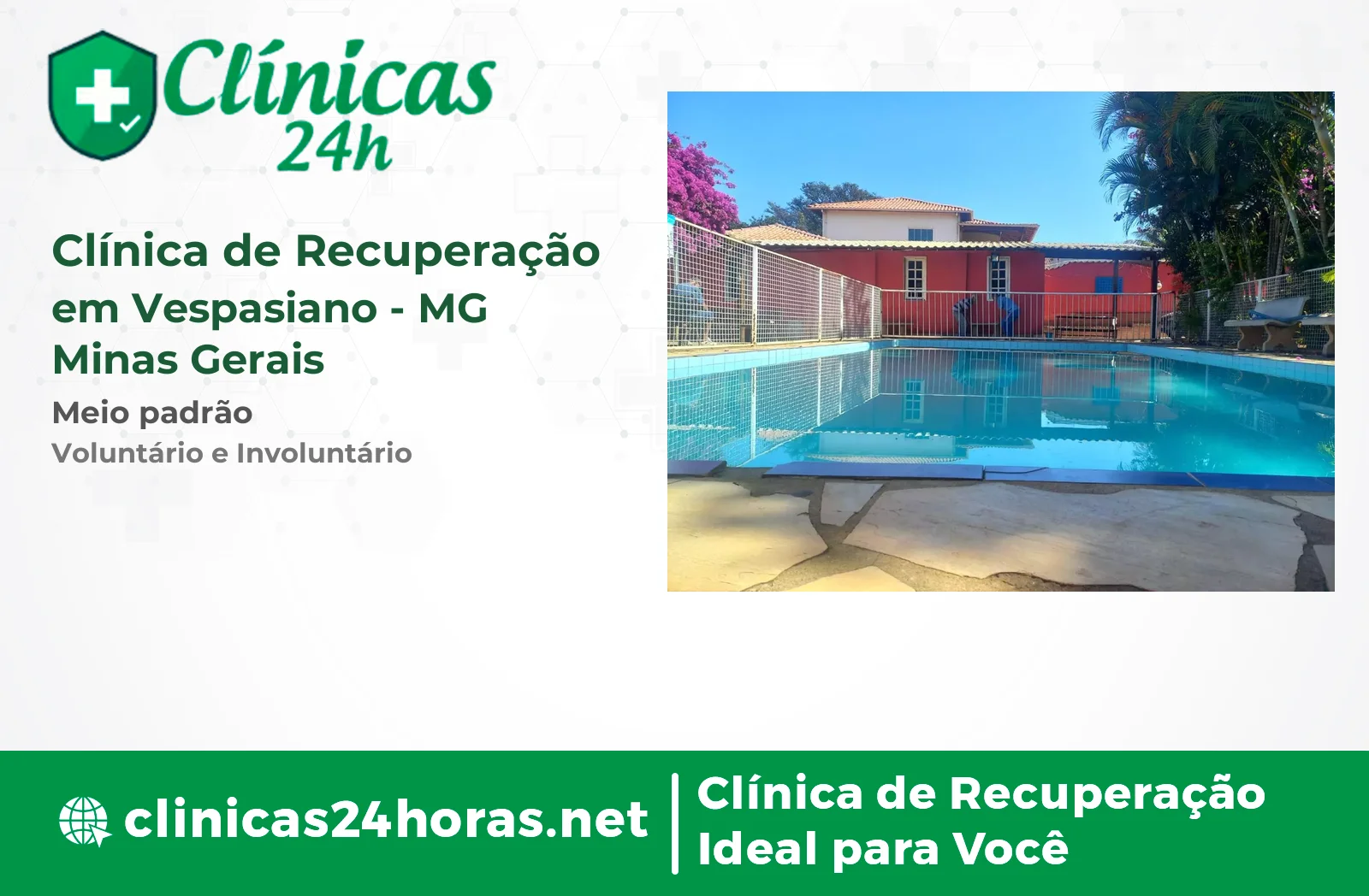 Clínica de Recuperação em Vespasiano Masculina 3