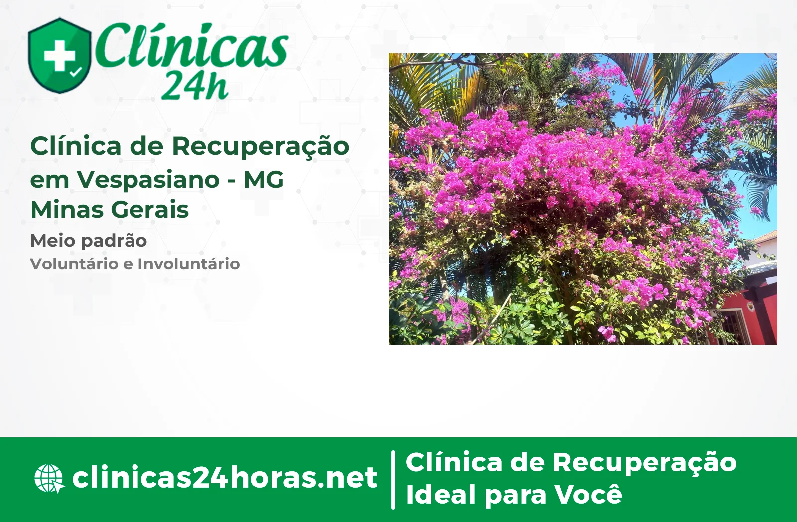 Clínica de Recuperação em Vespasiano Masculina 2