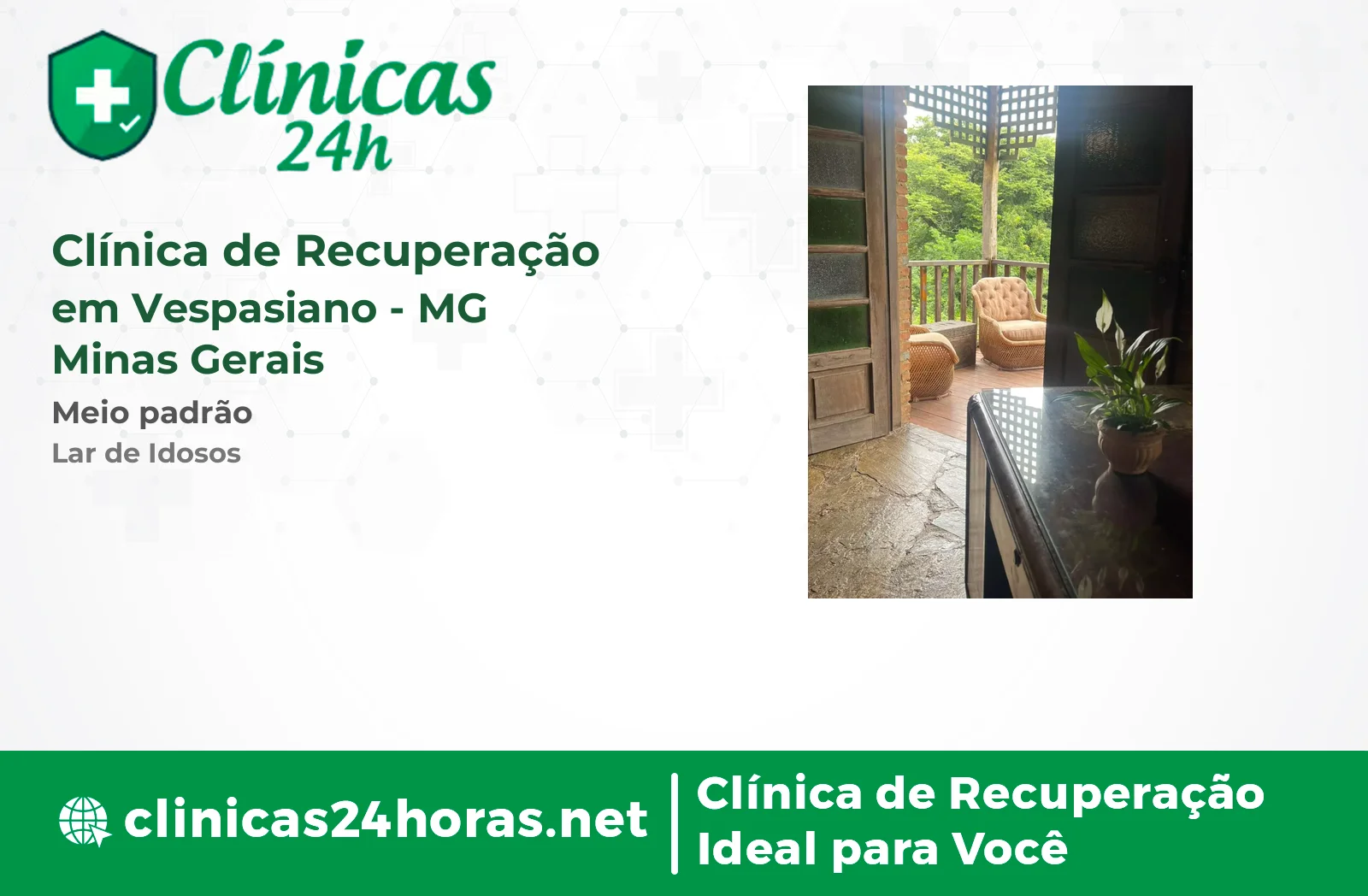 Clínica de Recuperação em Vespasiano Mista 3