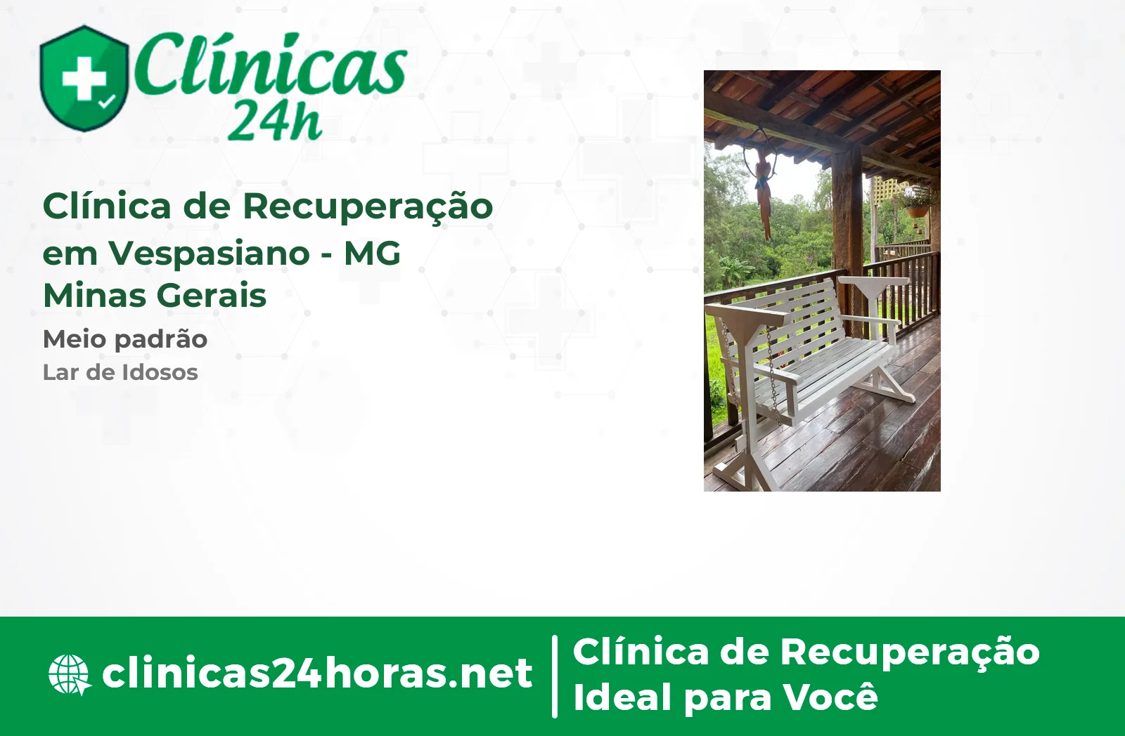 Clínica de Recuperação em Vespasiano Mista 5