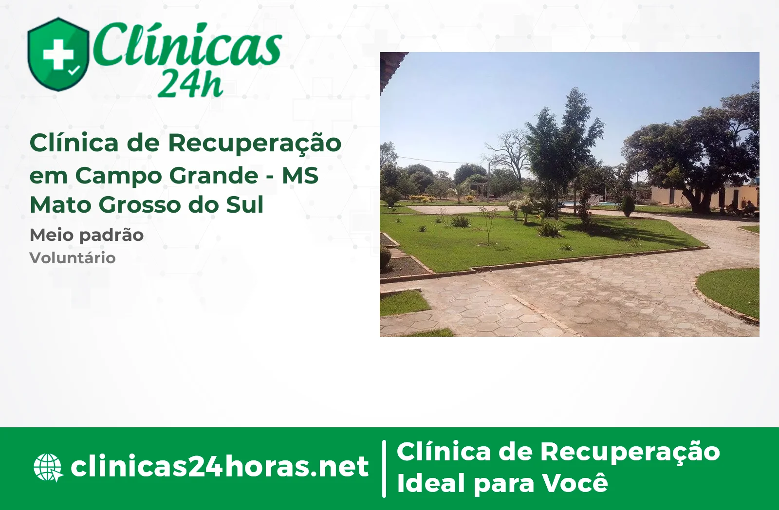 Clínica de Recuperação em Campo Grande Masculina 4