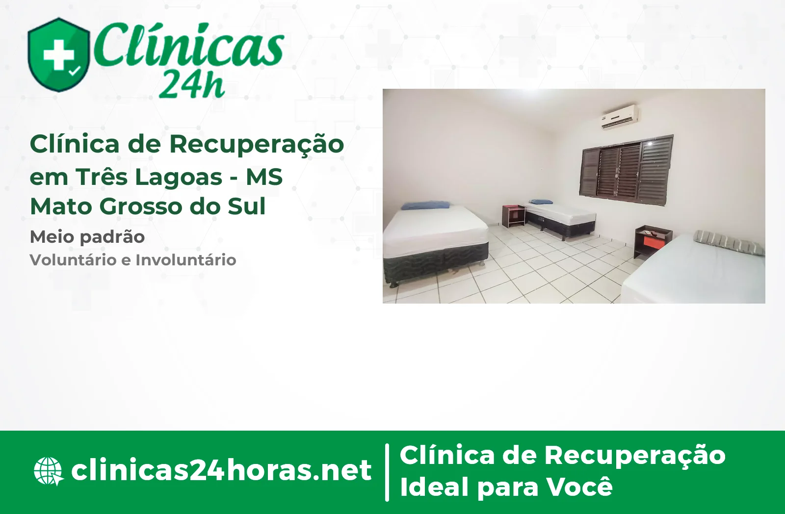 Clínica de Recuperação em Três Lagoas Masculina