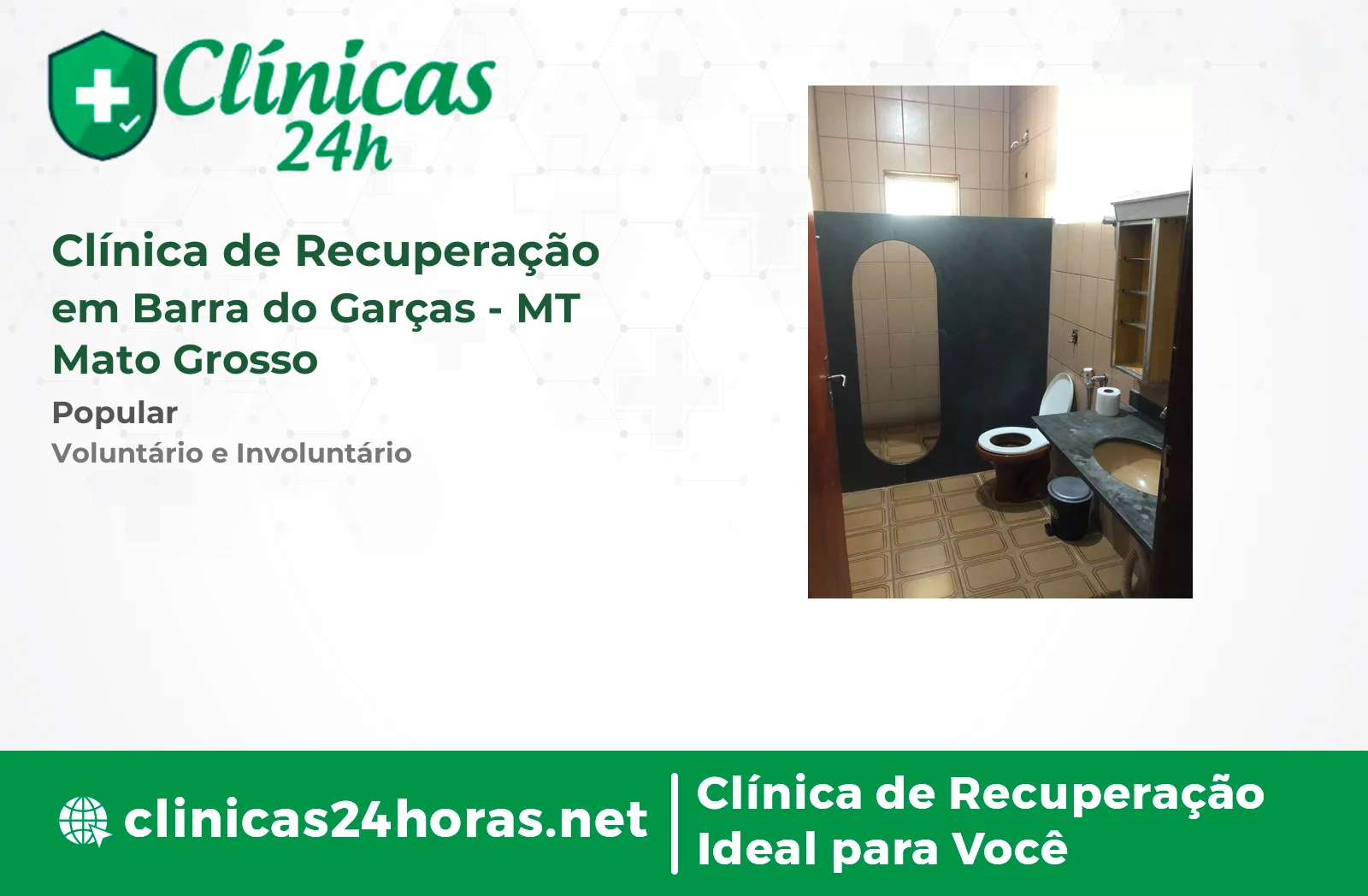 Clínica de Recuperação em Barra do Garças Feminina 3