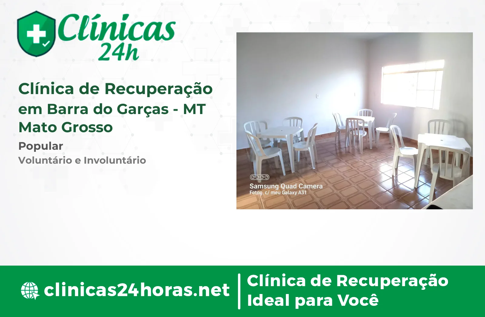 Clínica de Recuperação em Barra do Garças Feminina 5