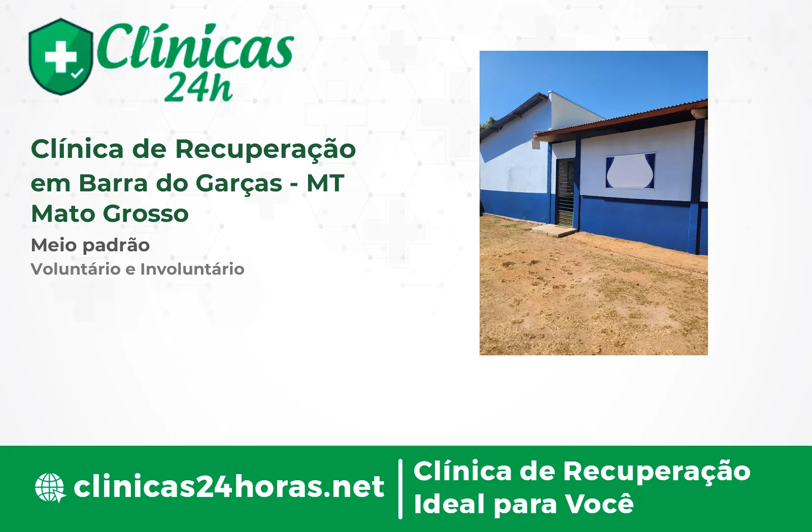Clínica de Recuperação em Barra do Garças Masculina 5