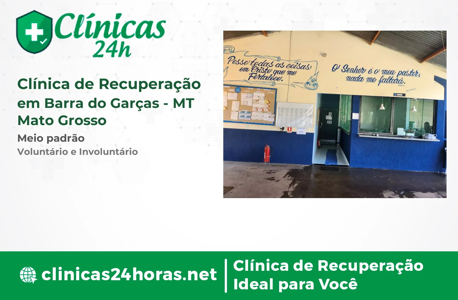 Clínica de Recuperação em Barra do Garças Masculina 4