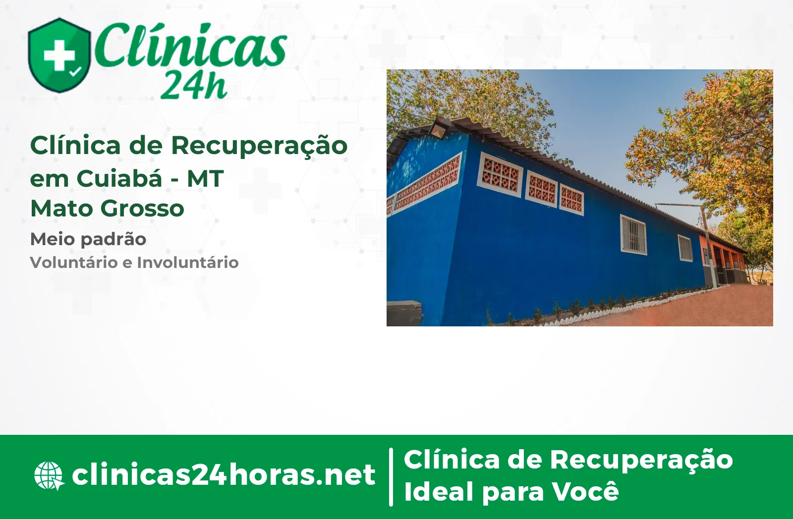 Clínica de Recuperação em Cuiabá Masculina 3