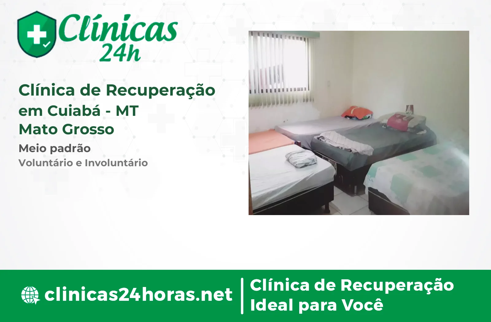 Clínica de Recuperação em Cuiabá Mista