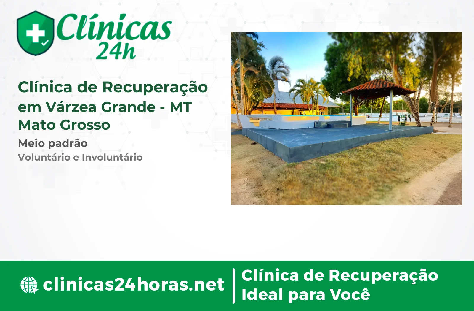 Clínica de Recuperação em Várzea Grande Masculina