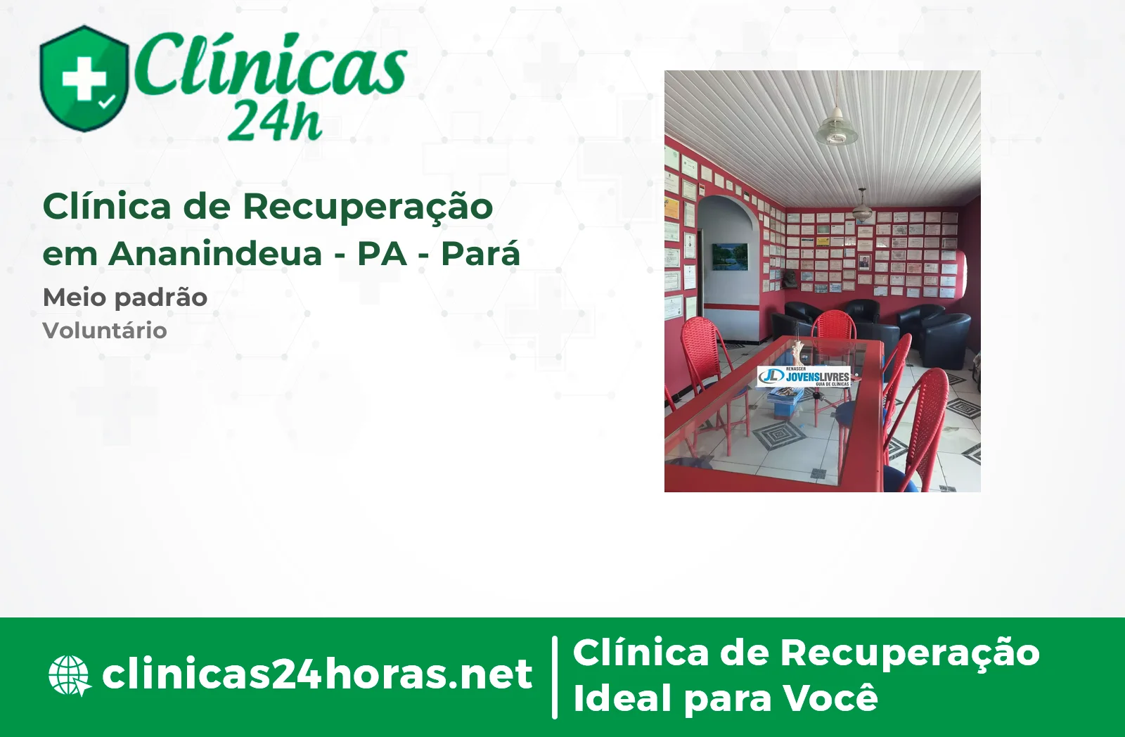 Clínica de Recuperação em Ananindeua Masculina-3 5