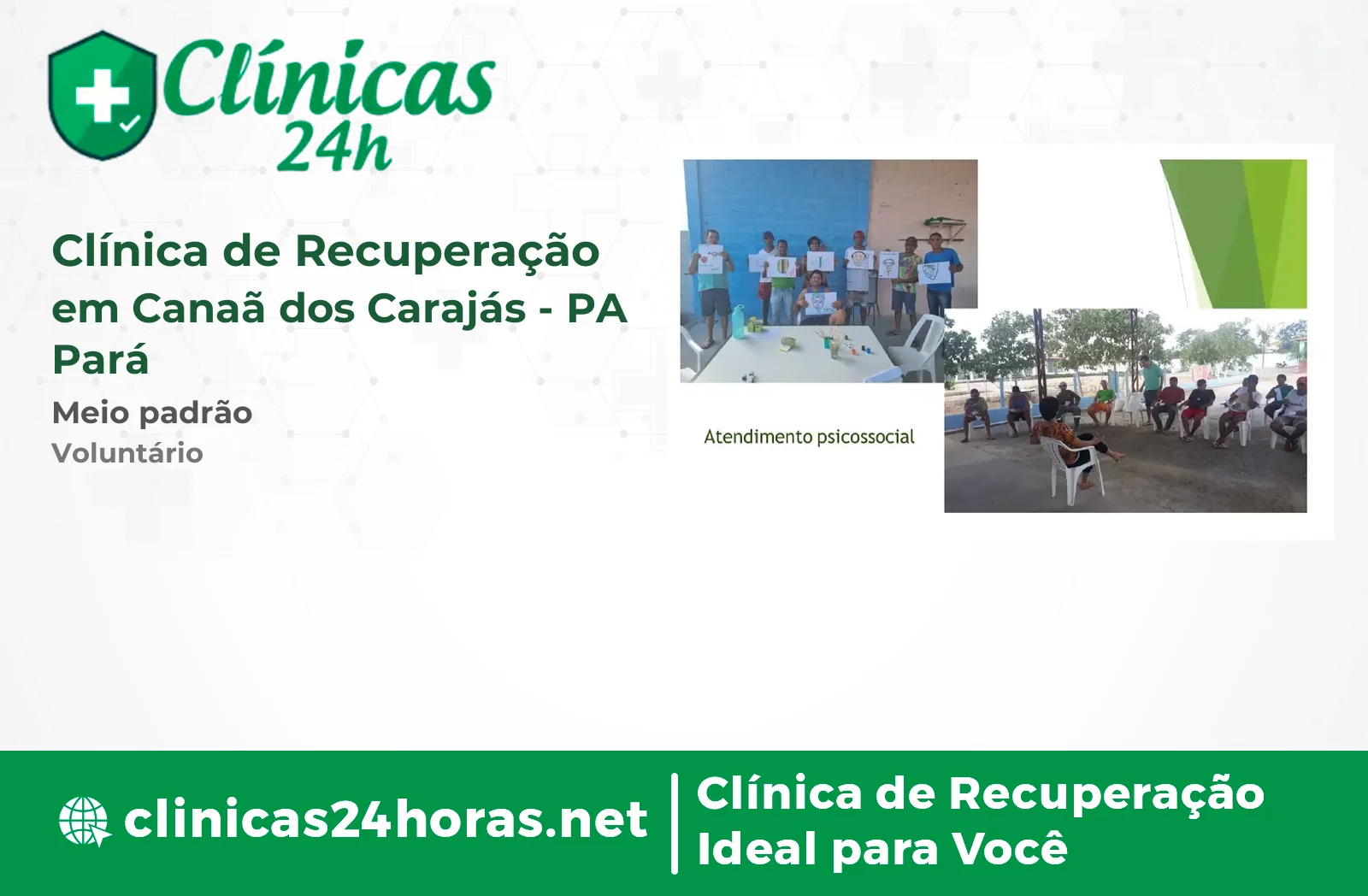 Clínica de Recuperação em Canaã dos Carajás Masculina 2