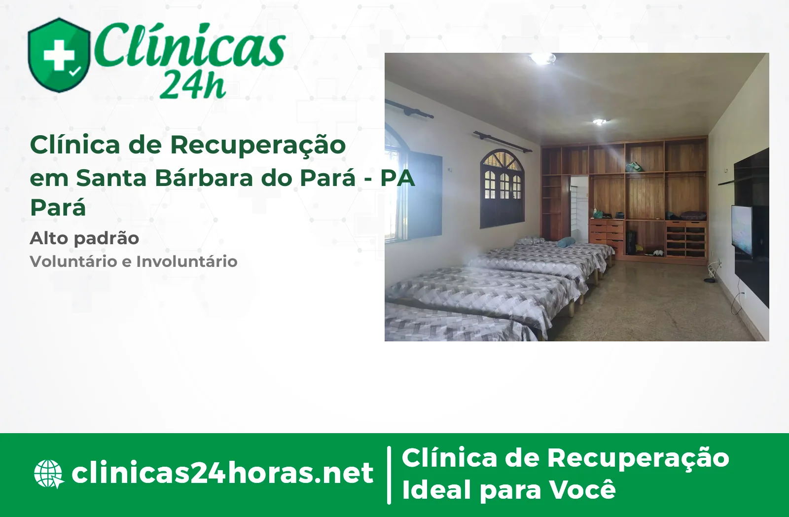 Clínica de Recuperação em Santa Bárbara do Pará Mista 3