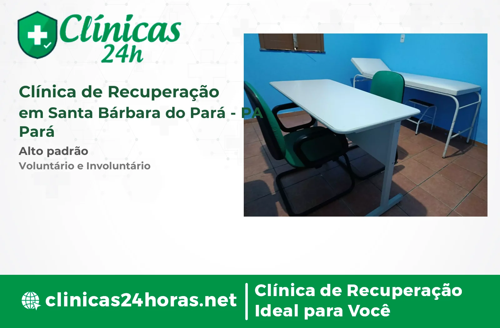 Clínica de Recuperação em Santa Bárbara do Pará Mista 5