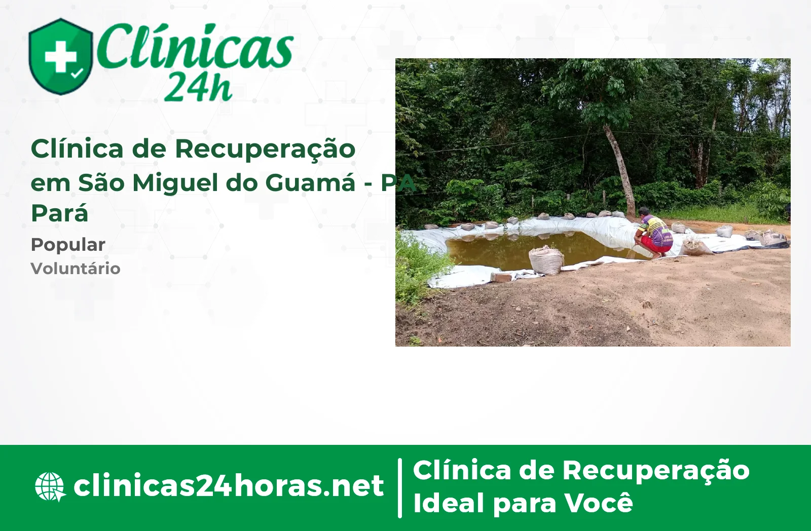 Clínica de Recuperação em São Miguel do Guamá Masculina 4