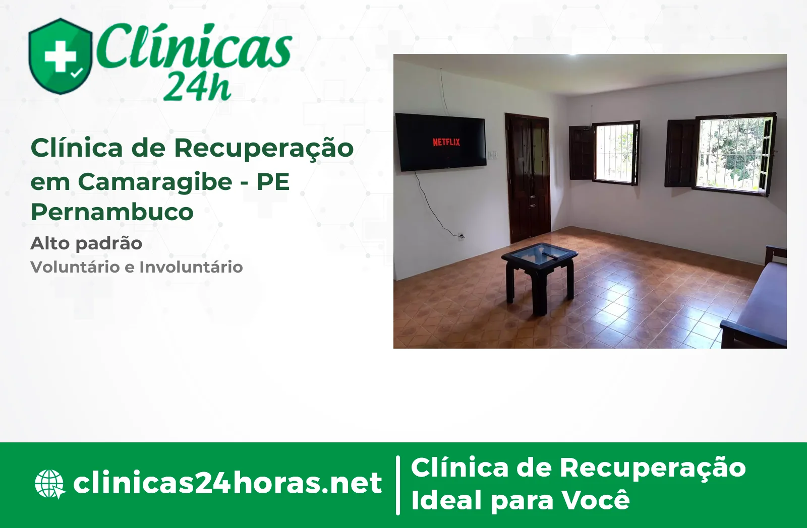 Clínica de Recuperação em Camaragibe Feminina 3