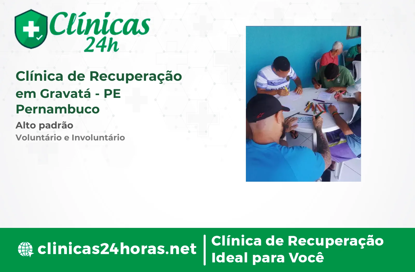 Clínica de Recuperação em Gravatá Masculina 4