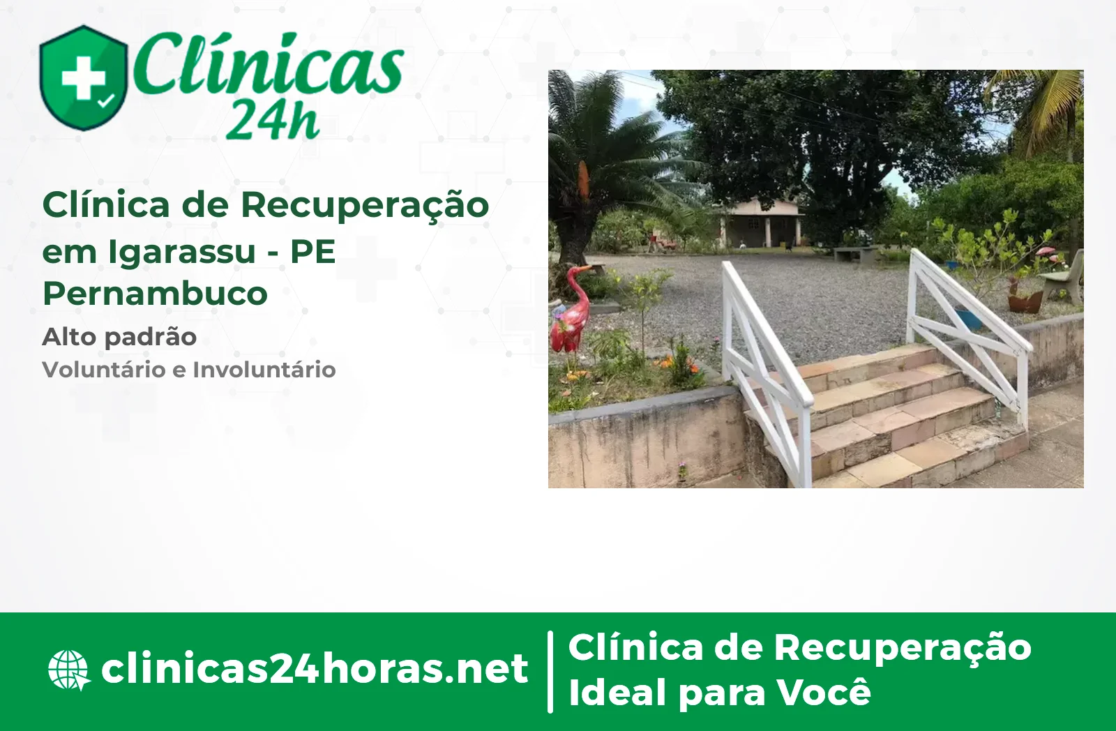 Clínica de Recuperação em Igarassu Feminina