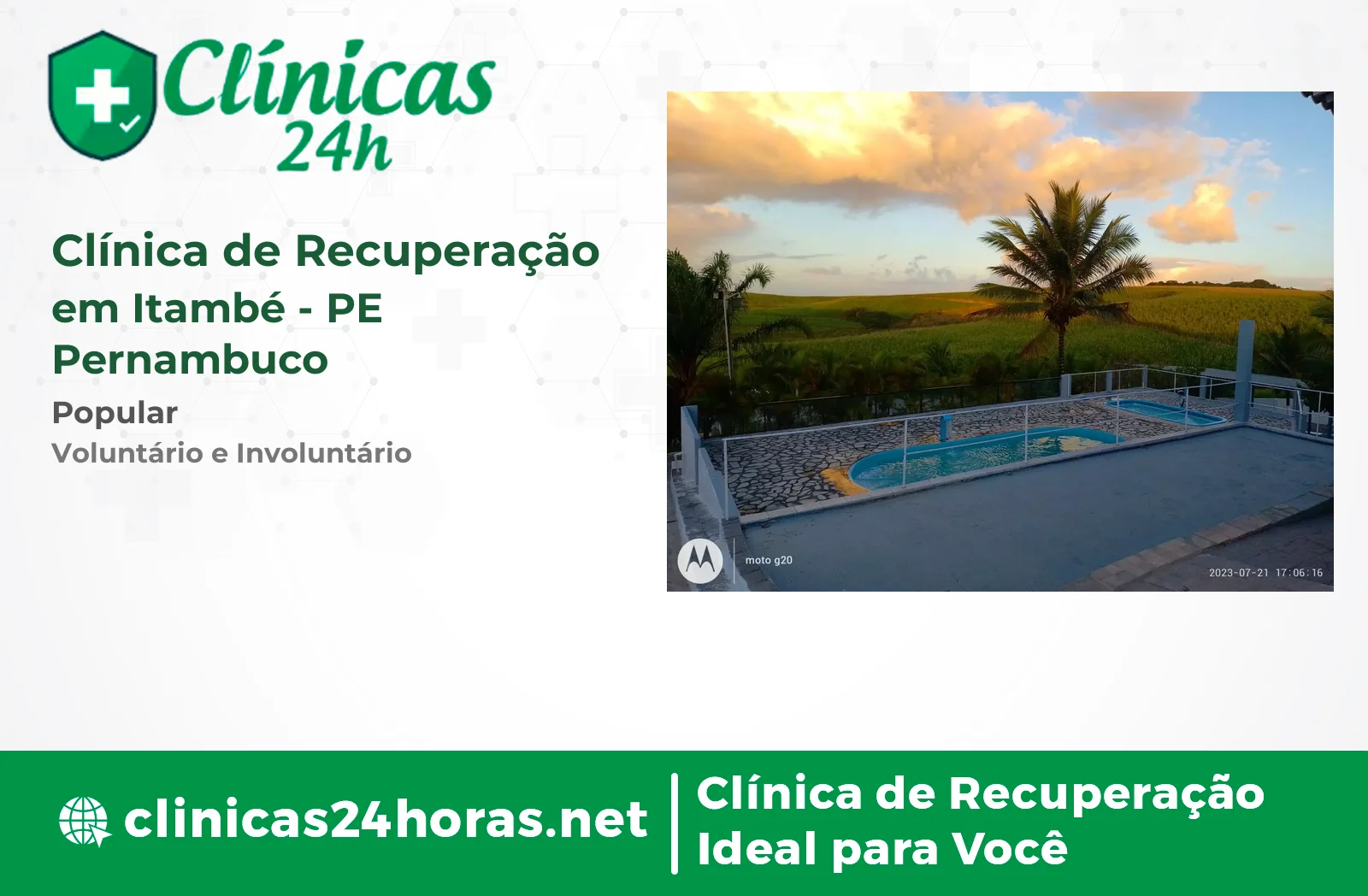 Clínica de Recuperação em Itambé Masculina 2