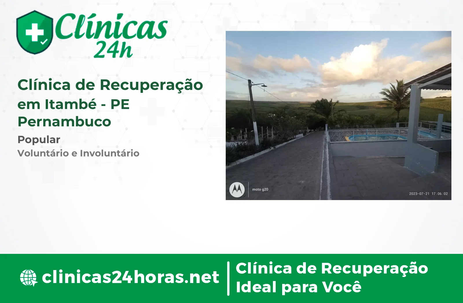 Clínica de Recuperação em Itambé Masculina 4