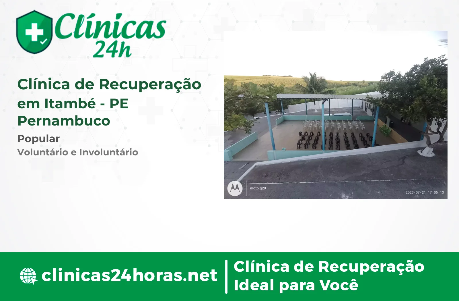 Clínica de Recuperação em Itambé Masculina 5