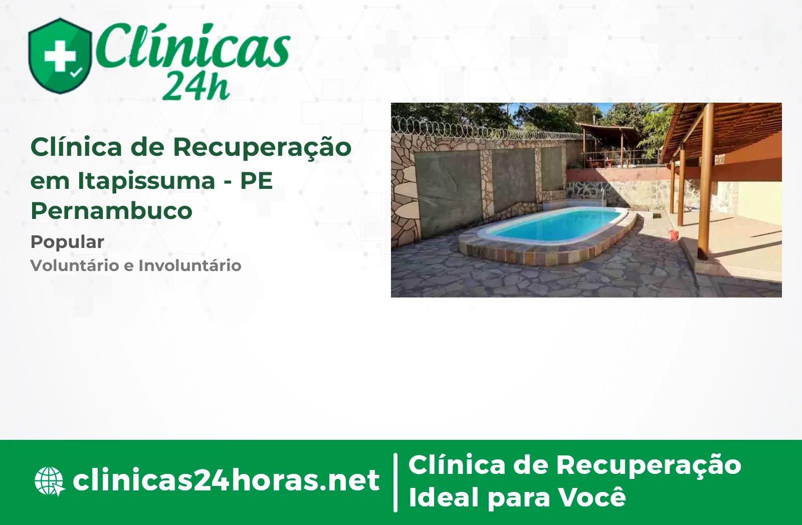 Clínica de Recuperação em Itapissuma Masculina 2
