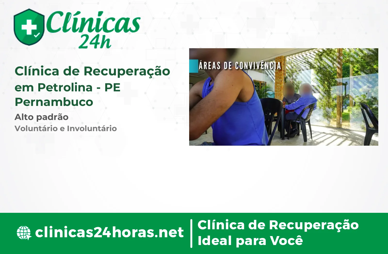 Clínica de Recuperação em Petrolina Masculina 4