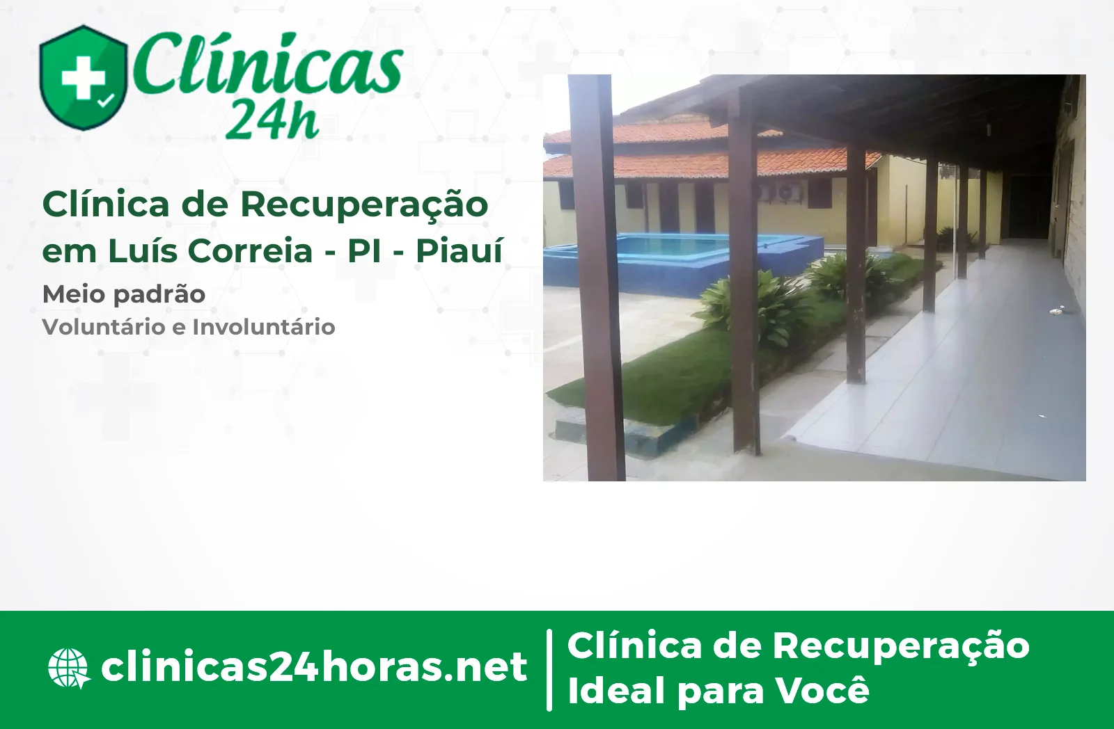Clínica de Recuperação em Luís Correia Masculina 2