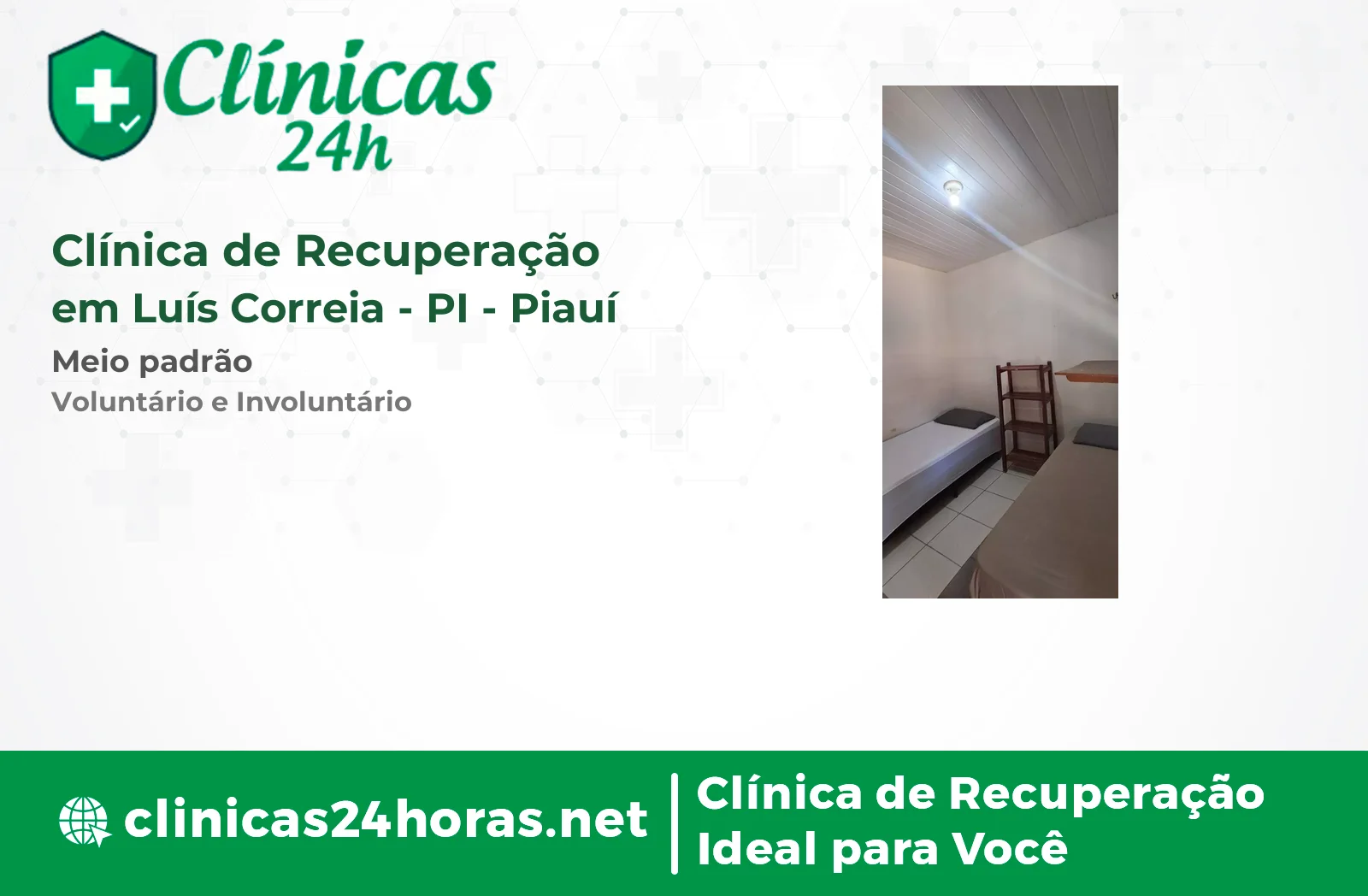 Clínica de Recuperação em Luís Correia Masculina 4