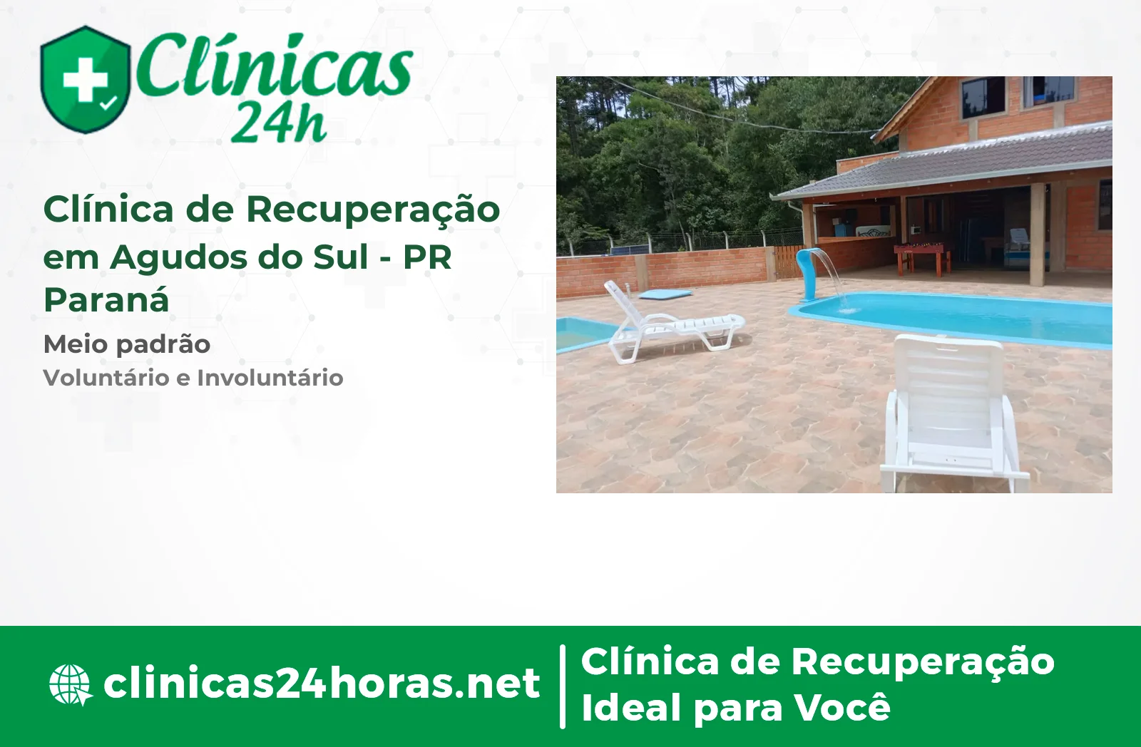 Clínica de Recuperação em Agudos do Sul Masculina 2