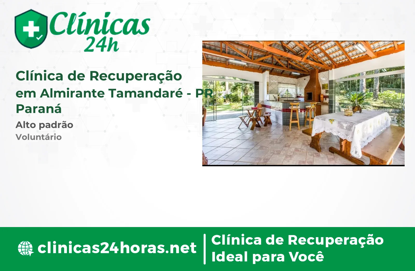Clínica de Recuperação em Almirante Tamandaré Masculina 3